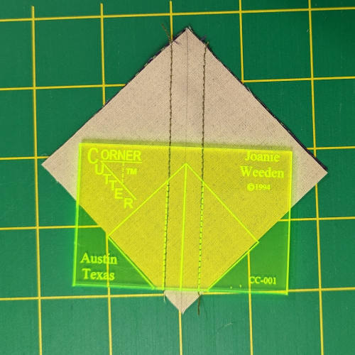 corner cutter Patchwork Sampler