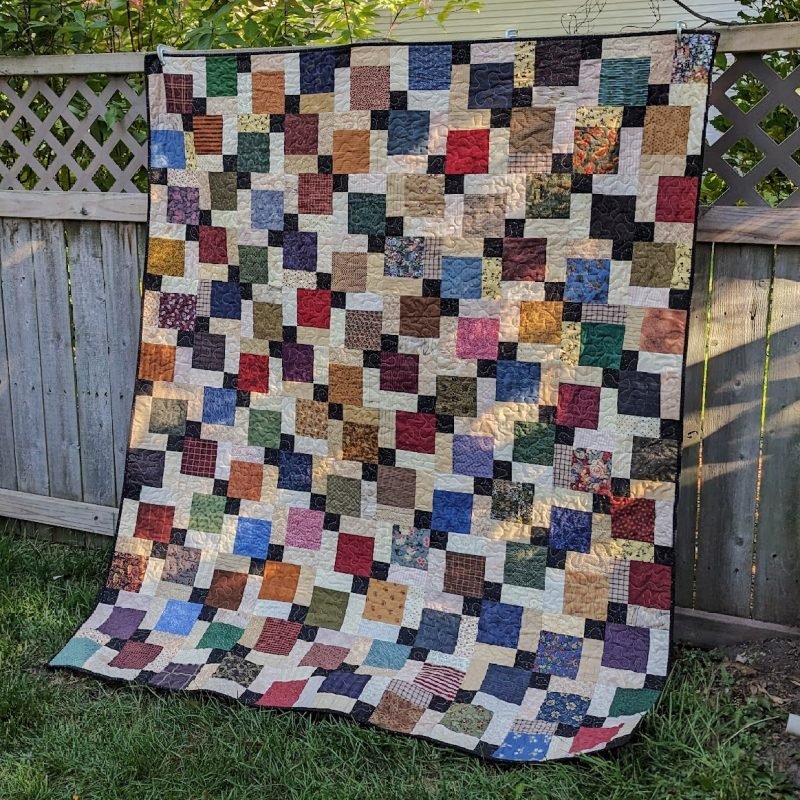 Baby Quilt Blitz-Day 4 - Patchwork Sampler